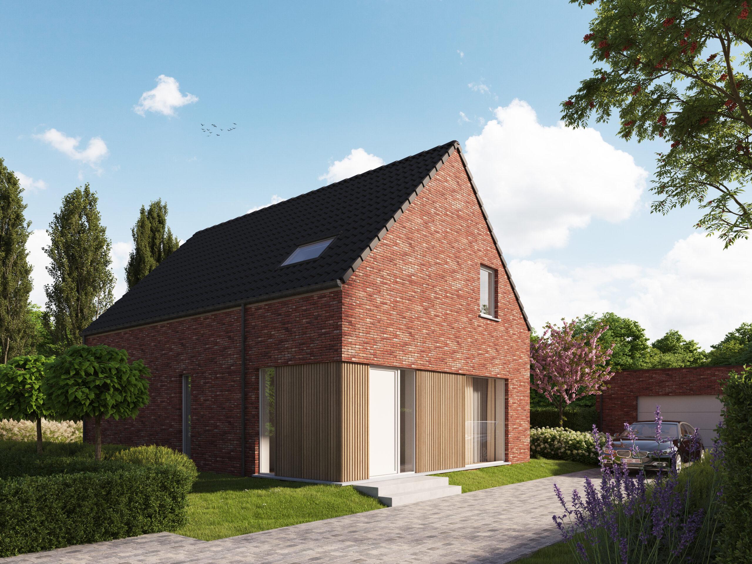 Demuynck Bouw | Waasten Clos de la Gilde Fleurie Demuynck Bouw | Waasten Clos de la Gilde Fleurie, bouwen op maat, open bebouwing, moderne woning te koop